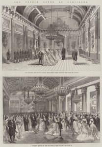 La cour française à Compiègne - Felix Thorigny